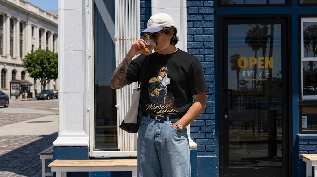 Michael Jackson Signature Royal Jacket Tee