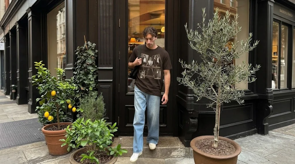 Michael Jackson Vintage Gold Collage Tee