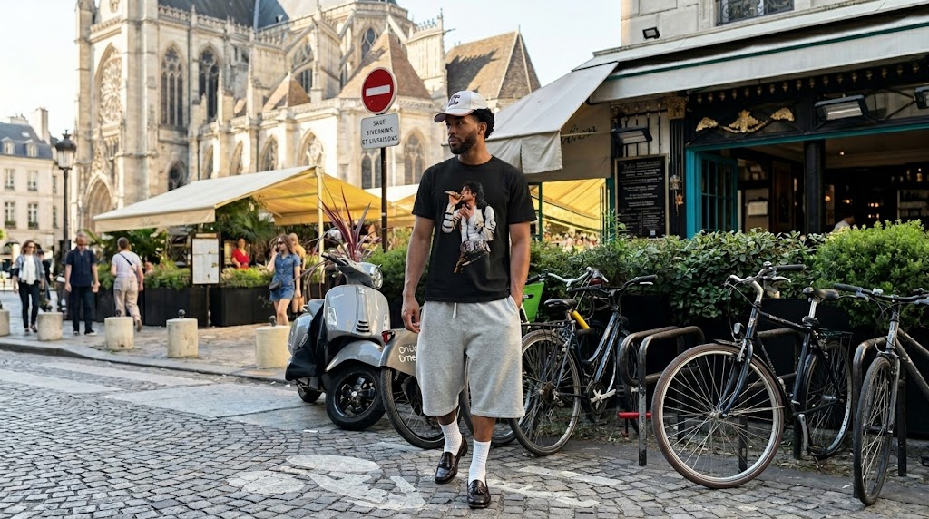 Michael Jackson Singing Live Bad World Tour Tee