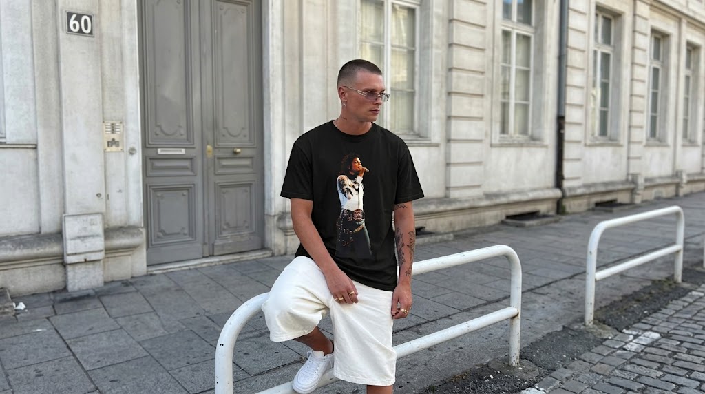 Michael Jackson Bad World Tour 1988 Graphic Tee