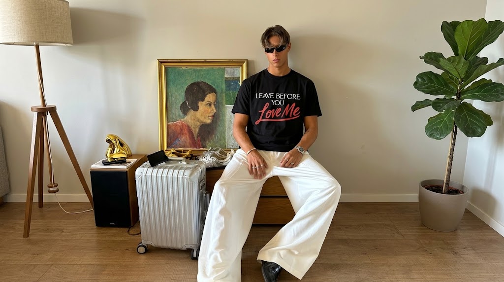 Marshmello Leave Before You Love Me Lyric Tee