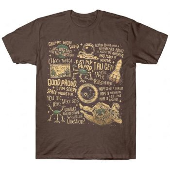 Project Hail Mary Vintage Scrapbook Tee