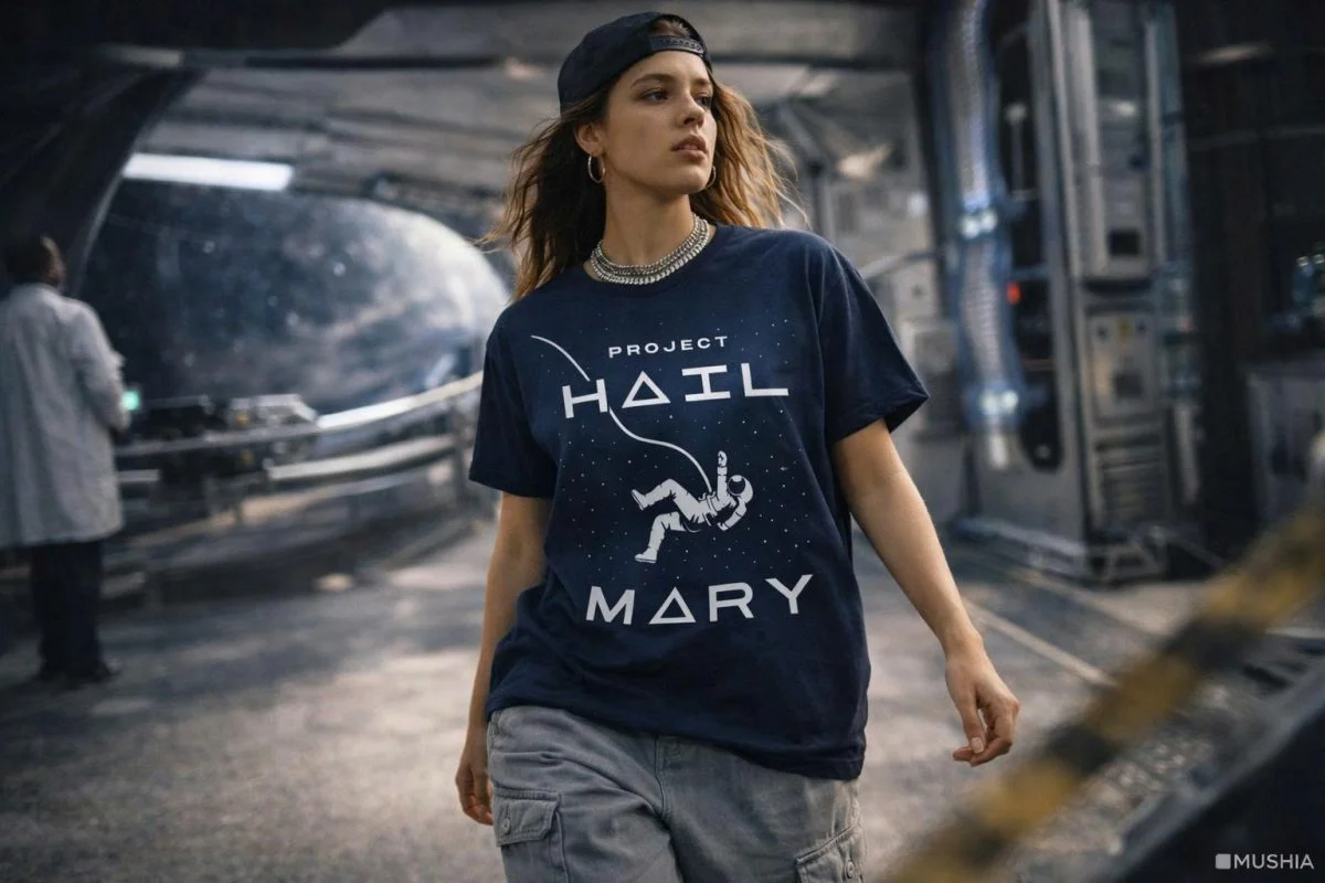 Project Hail Mary Minimalist Astronaut Space Tee 4 Project Hail Mary Minimalist Astronaut Space Tee