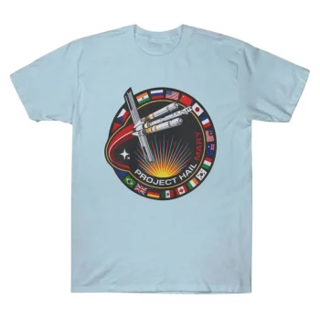 Project Hail Mary International Mission Patch Tee