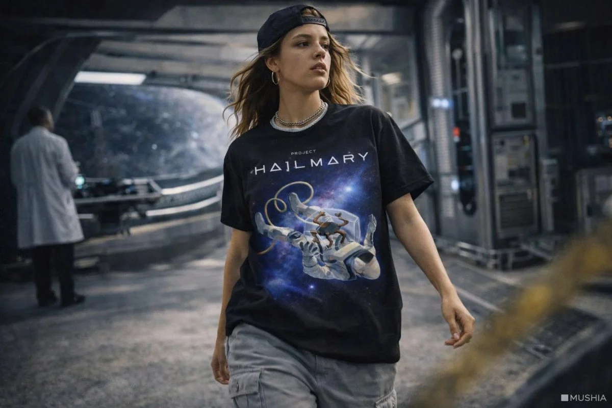 Project Hail Mary Cosmic Bond Space Tee