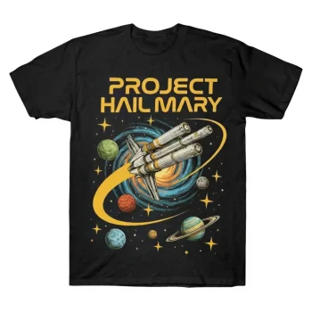 Project Hail Mary Solar System Galaxy Tee