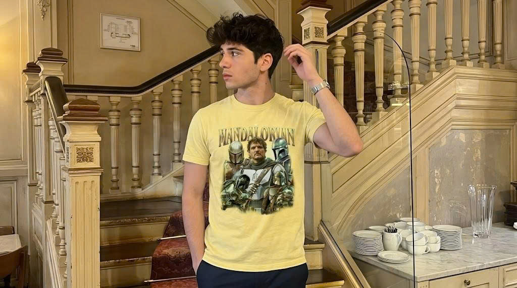 The Mandalorian And Grogu Unmasked Hero Tee