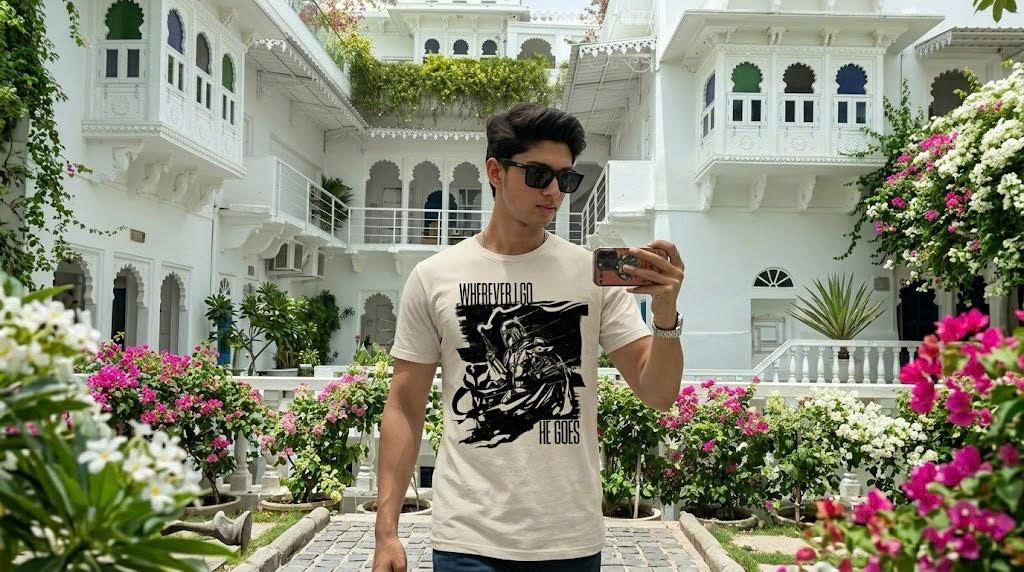 The Mandalorian And Grogu Wherever I Go Tee