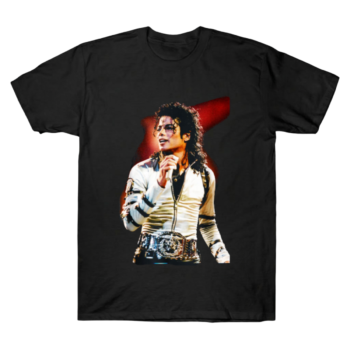 Michael Jackson Bad World Tour Live Graphic Tee
