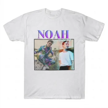 Noah Schnapp 90s Collage Retro Graphic Tee