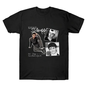 Noah Schnapp Editorial B&W Film Collage Graphic Tee