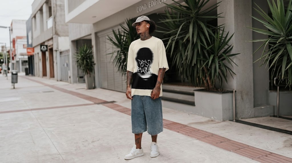 Peso Pluma Blurred Portrait Graphic Tee