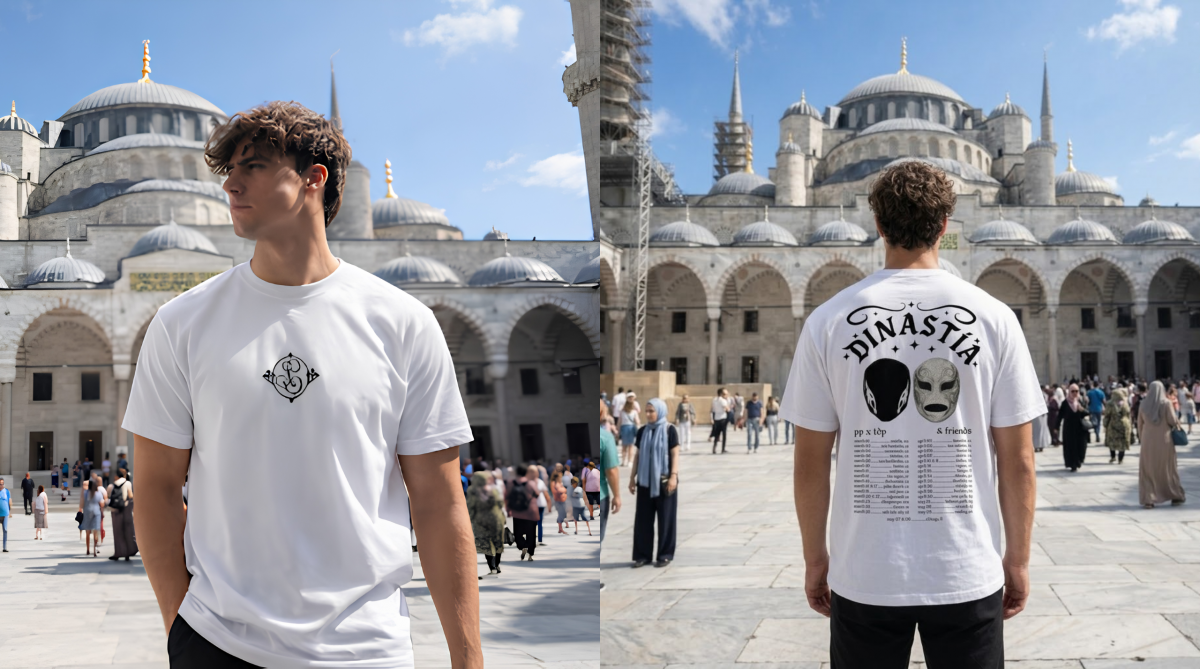 Peso Pluma Dinastia Tour Luchador Dateback Tee