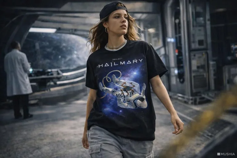 Project Hail Mary Cosmic Bond Space Tee