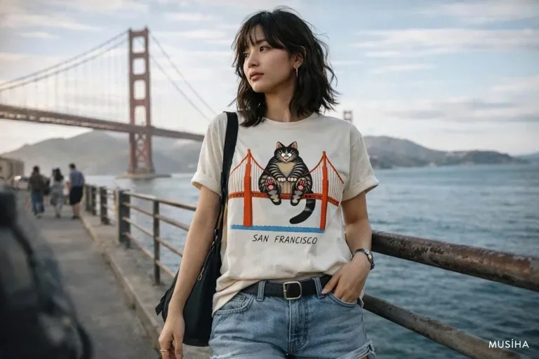 Project Hail Mary San Francisco Cat Tee