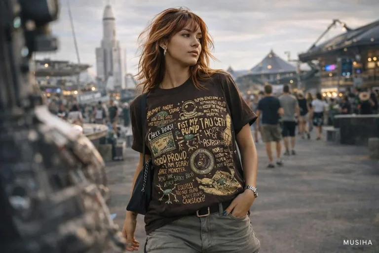 Project Hail Mary Vintage Scrapbook Tee