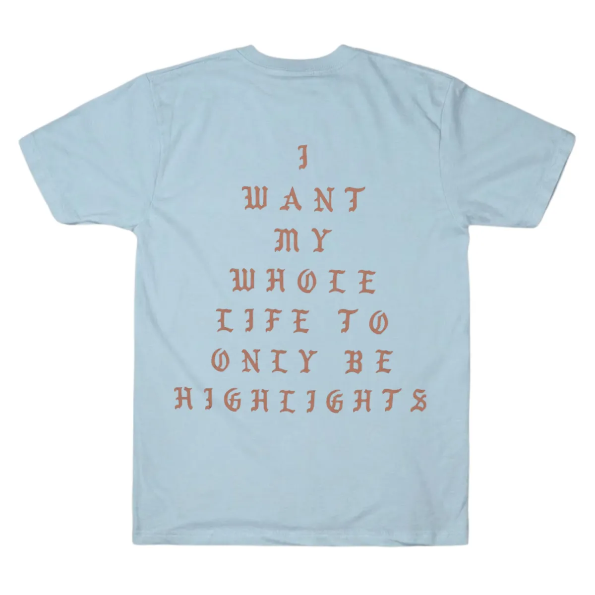 Kanye West Life Of Pablo Whole Life Tee