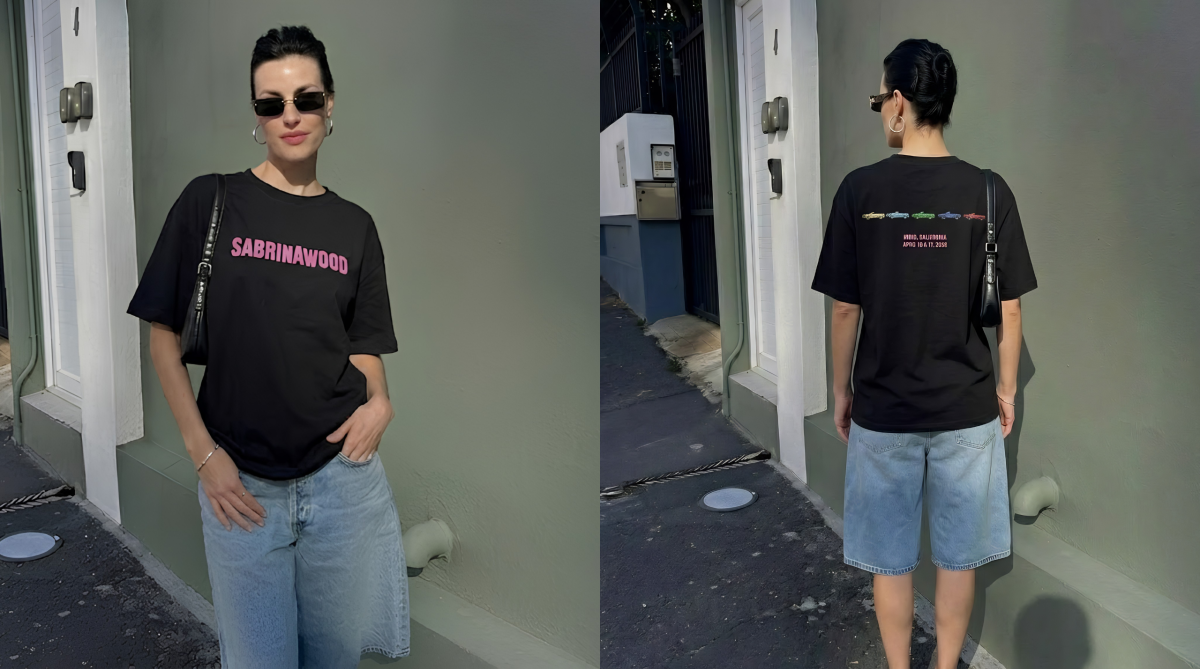 Sabrina Carpenter Sabrinawood Car Graphic Tee
