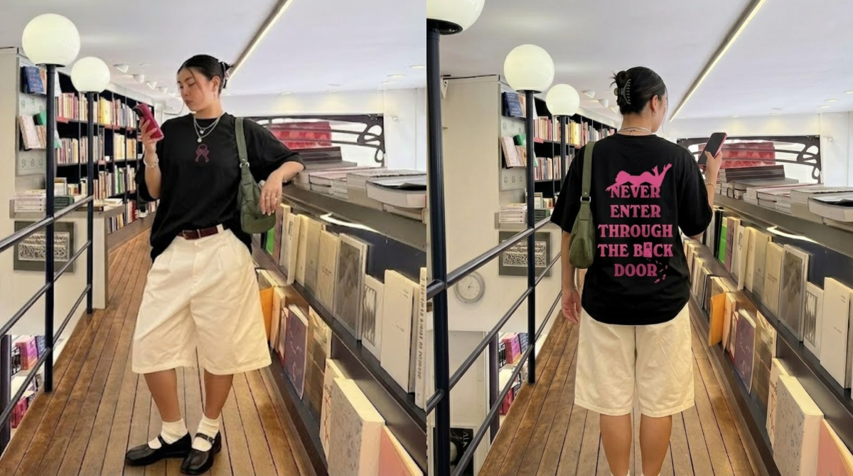 Sabrina Carpenter Never Enter The Back Door Tee