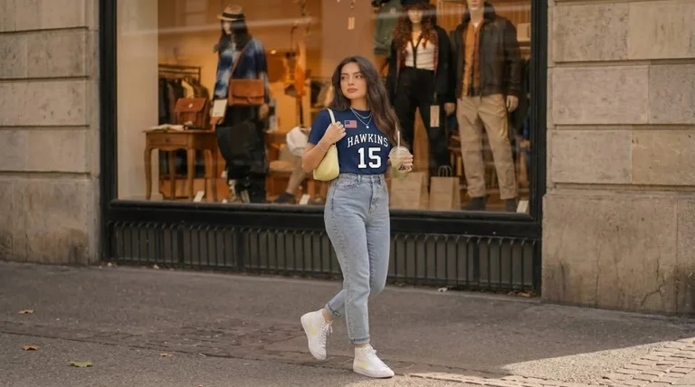 Sadie Sink Hawkins 15 Jersey T-shirt