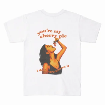 Selena Gomez Cherry Pie Retro T-shirt