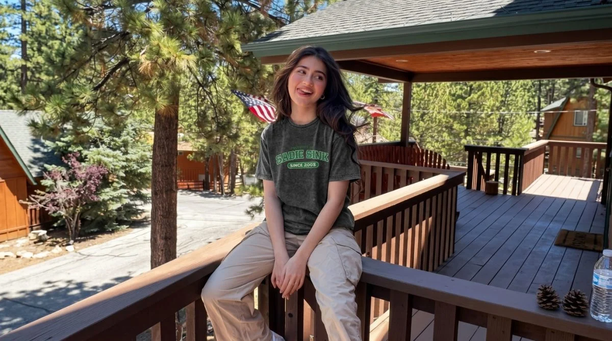 Sadie Sink Property Of Iconic Streetwear T-shirt