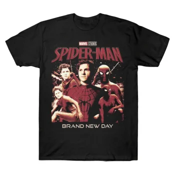 Tom Holland Spiderman Brand New Day Collage Tee