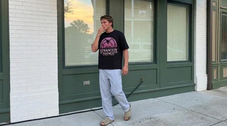 Stranger Things Synthwave Mind Flayer Tee