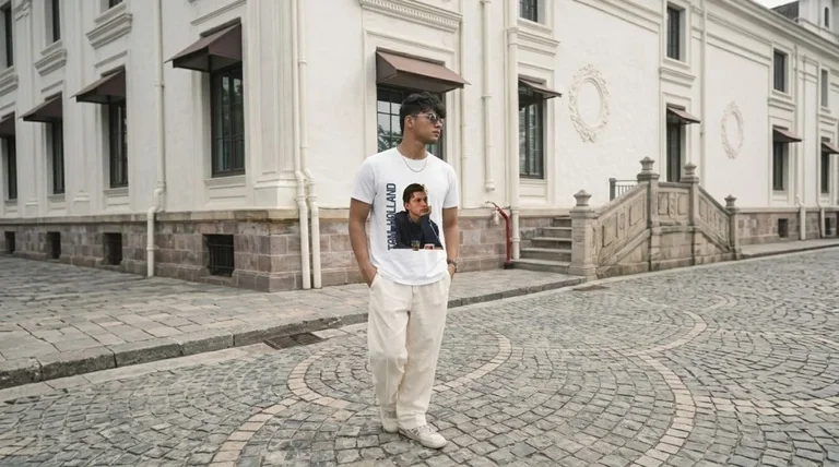 Tom Holland Pensive Vibe Iconic Star T-shirt