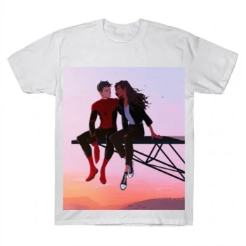Tom Holland Spiderman MJ Sunset Iconic T-shirt