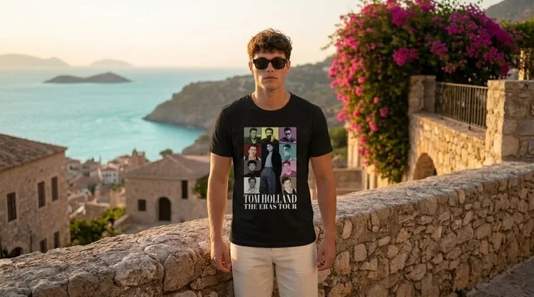 Tom Holland The Eras Tour Iconic Star Style Tee