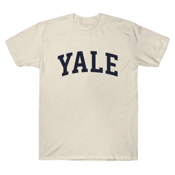 Hailey Bieber Yale Vintage Varsity Graphic Tee