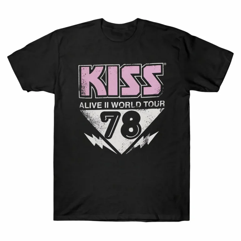 Zendaya Inspired KISS Alive II World Tour Tee 4